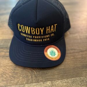 Navy and Gold Trucker Hat